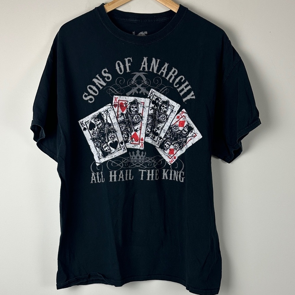 Sons of Anarchy Graphic T-Shirt - Black Size XL